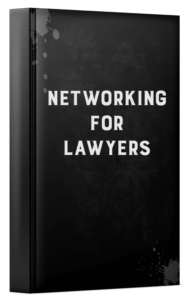 Networking for Lawyers by RJon Robins coming soon